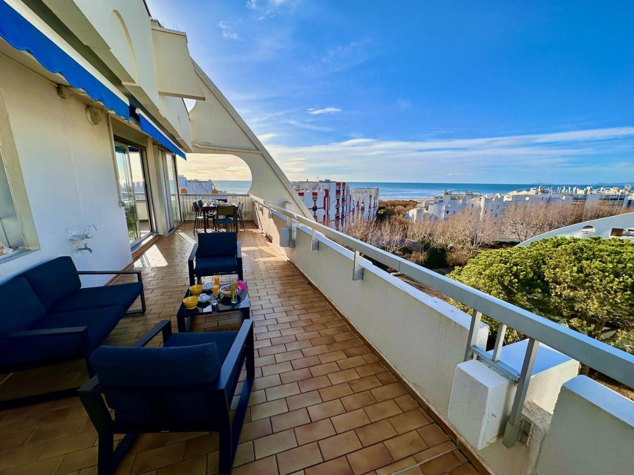 Pgh N9- Vue Mer, 100M De La Plage & Parking Prive La Grande-Motte Esterno foto